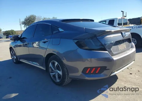 2020 Honda Civic Lx z USA, uszkodzony, nr VIN 2HGFC2F63LH502771